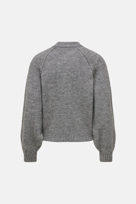 Trui met ronde hals grijs - JDY