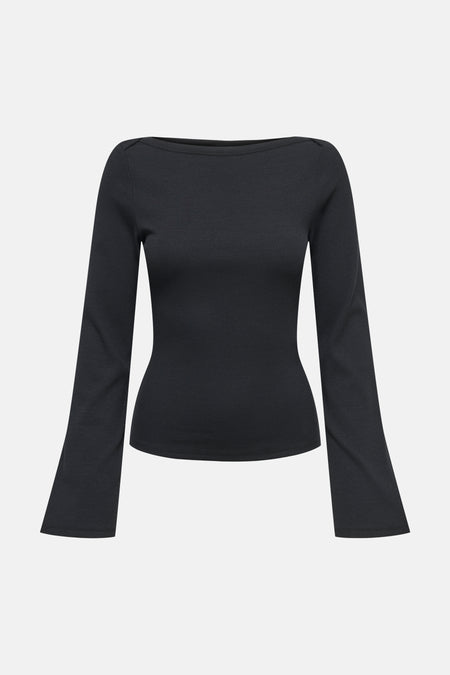 Top (lange mouwen) zwart - JDY