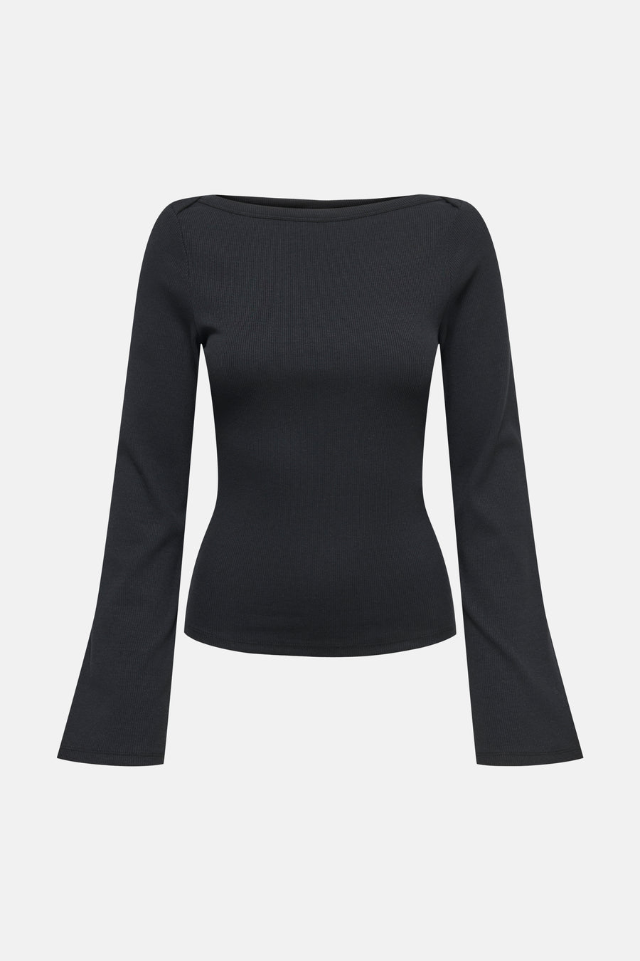 Top uni manche longue noir - JDY