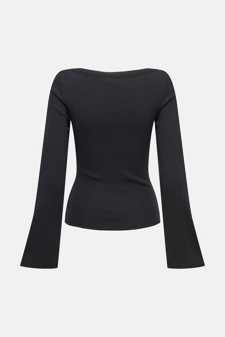 Top (lange mouwen) zwart - JDY