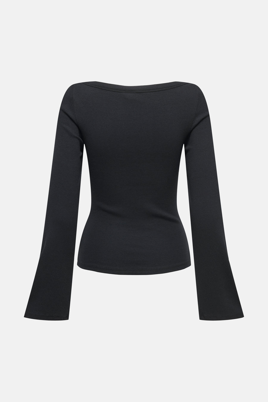 Top uni manche longue noir - JDY