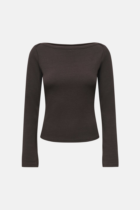 Top (lange mouwen) bruin - JDY