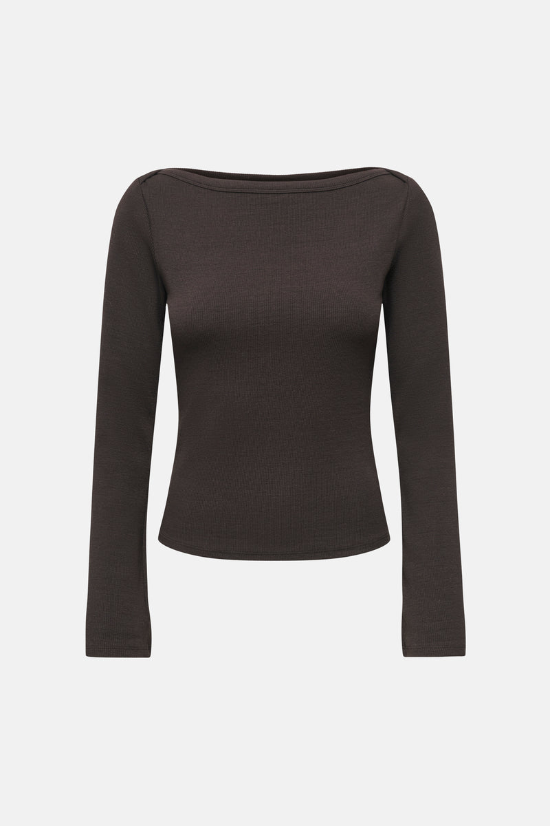 Top (lange mouwen) bruin - JDY