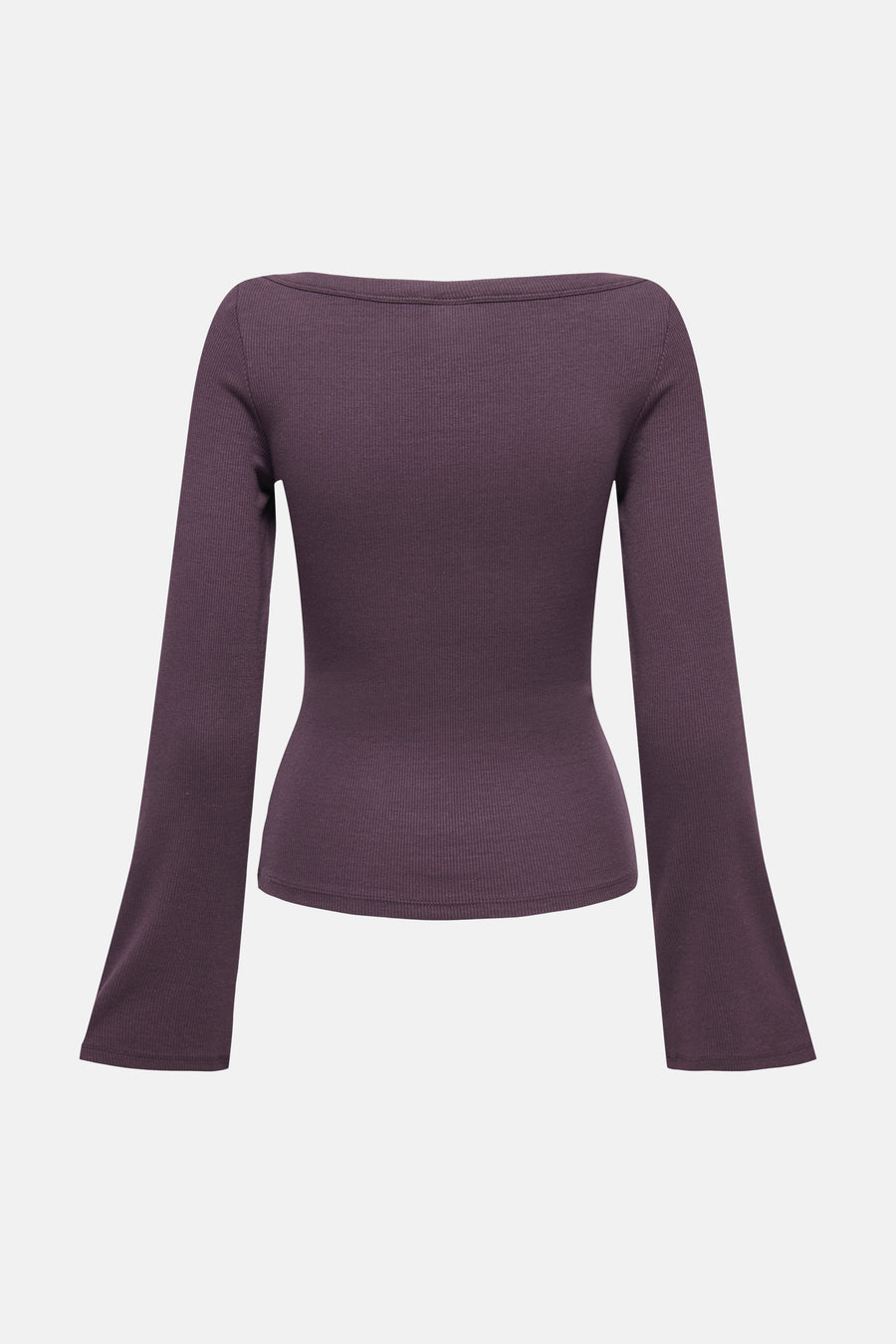 Top uni manche longue mauve - JDY