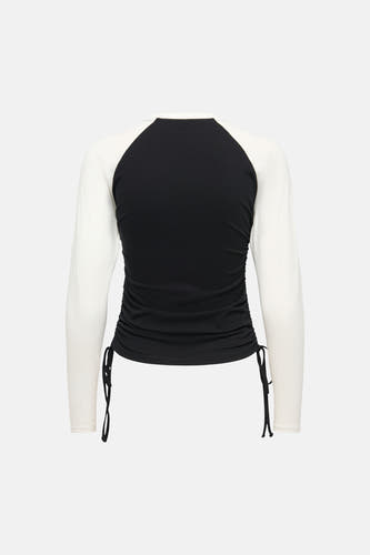 Top uni manche longue bleu - ONLY®