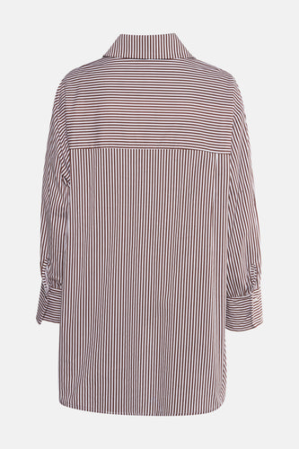 Blouse met lange mouwen - bruin - Terra di Siena