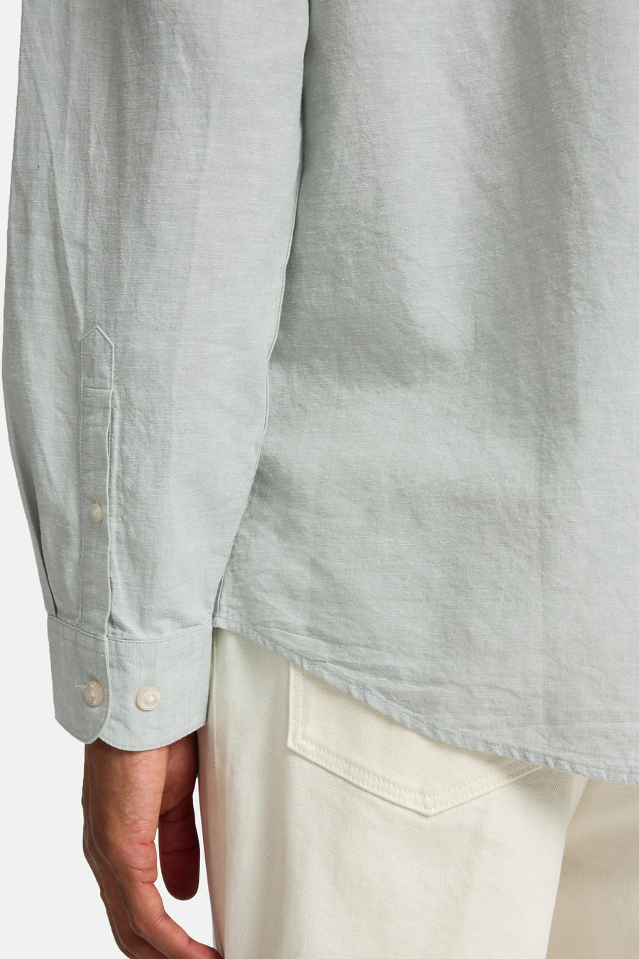 Chemise à manches longues - vert - SELECTED