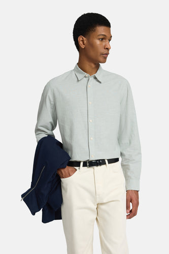 Chemise à manches longues - vert - SELECTED