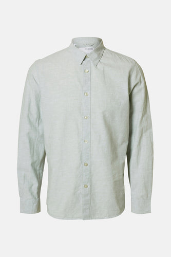 Chemise à manches longues - vert - SELECTED