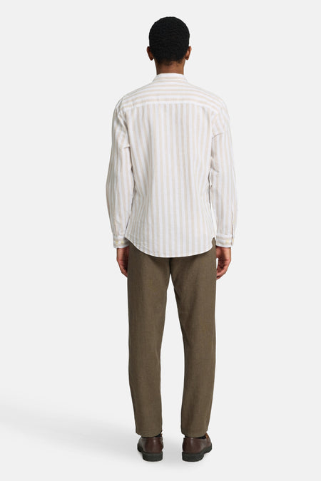 Hemd (lange mouwen) Beige - SELECTED