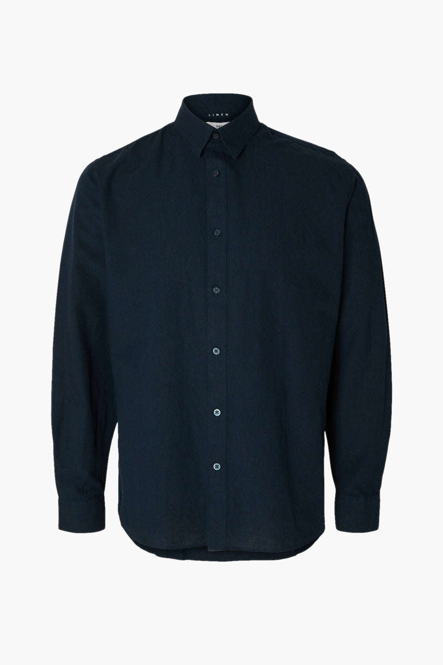 Hemd met lange mouwen - blauw