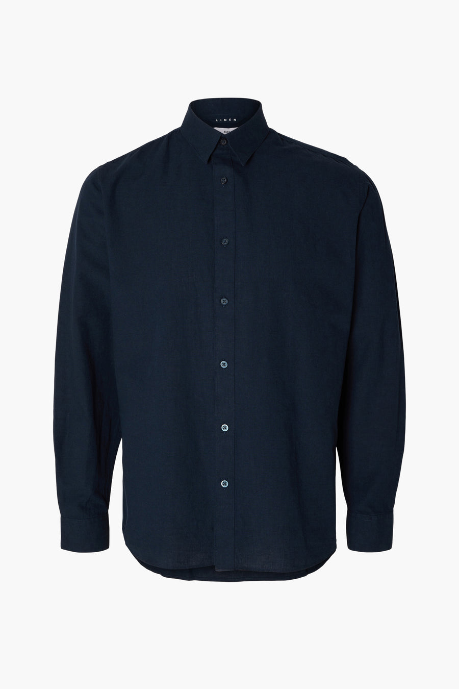 Hemd met lange mouwen - blauw