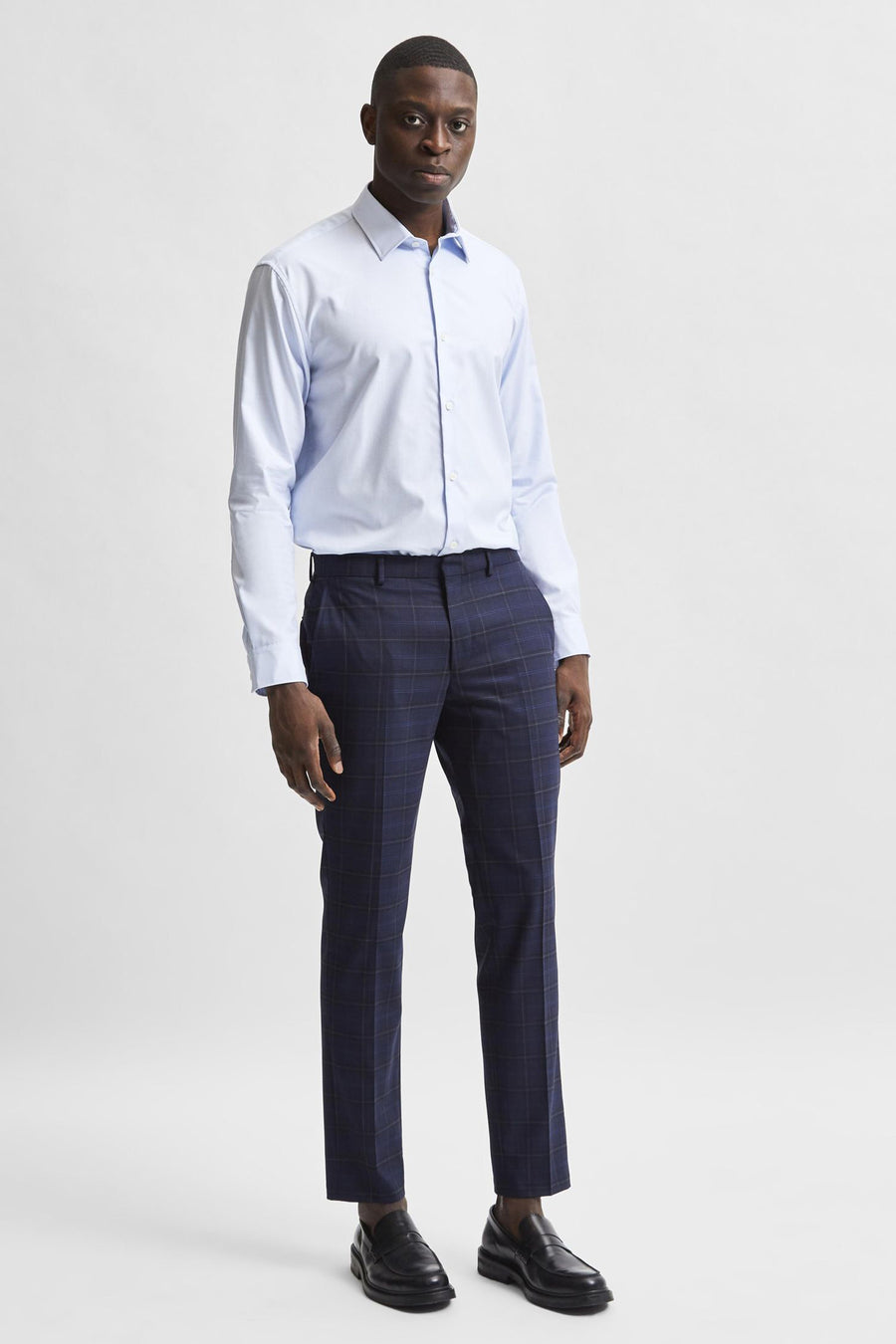 Chemise &agrave; manches longues - bleu - SELECTED