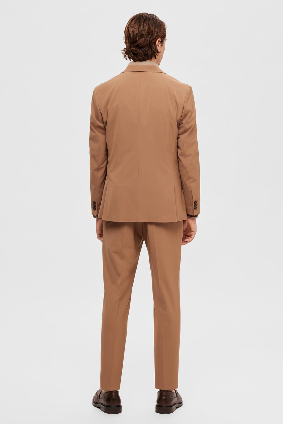 Blazer - bruin - SELECTED