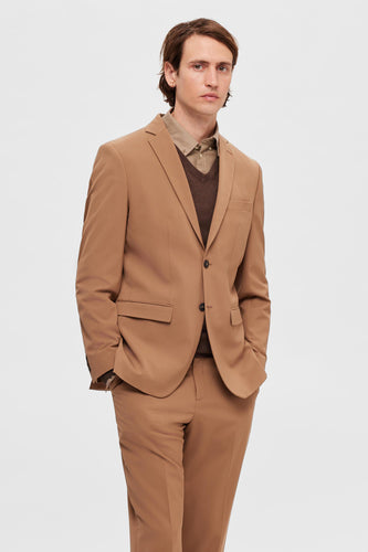 Blazer - bruin - SELECTED