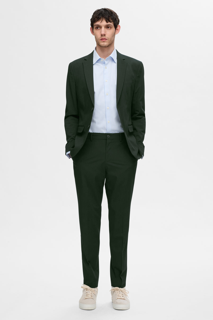 Kostuumbroek - groen - SELECTED