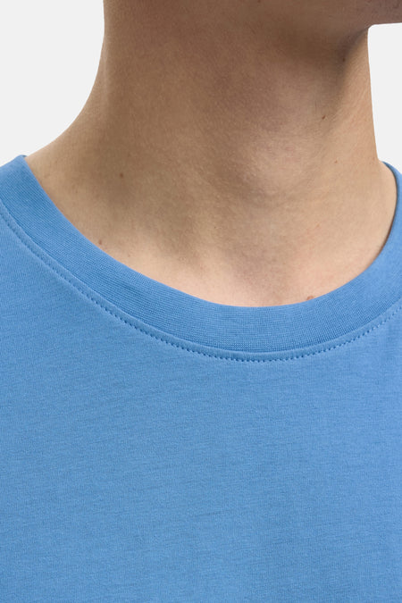 T-shirt (korte mouwen) Blauw - SELECTED