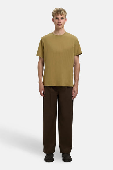 T-shirt vert de mantes courtes SELECT SELECT SELECT, portéééé pant pant pant et deseses.