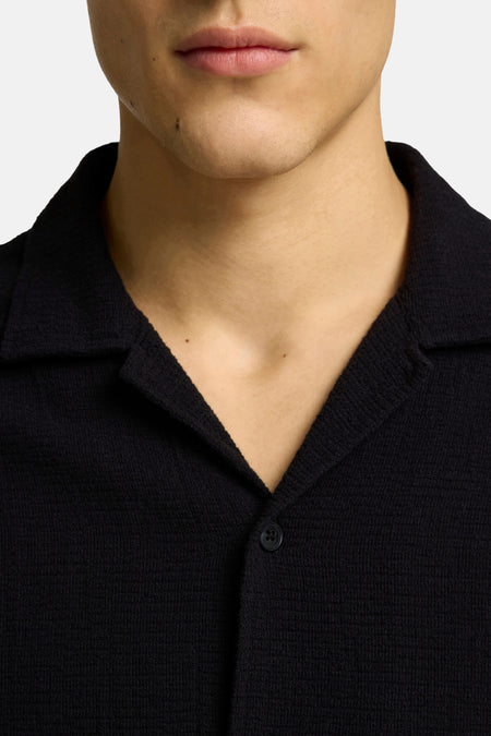 Hemd  (korte mouwen) Zwart - SELECTED