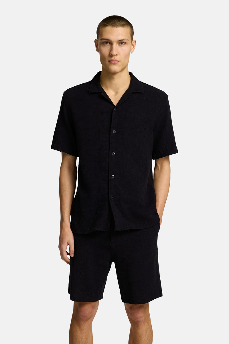 Chemise (manches courtes) Noir - SELECTED
