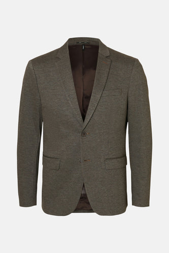 Blazer - bruin - SELECTED
