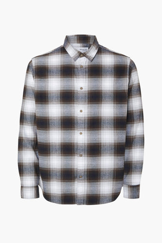 SLHSLIMOWEN-FLANNEL SHIRT LS NOOS