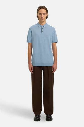 Polo à manches courtes - bleu