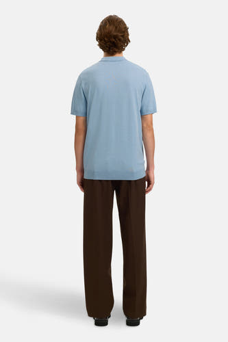 Polo à manches courtes - bleu