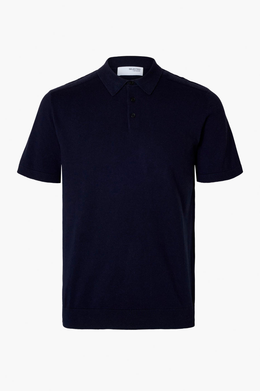 Polo met korte mouwen - blauw - SELECTED