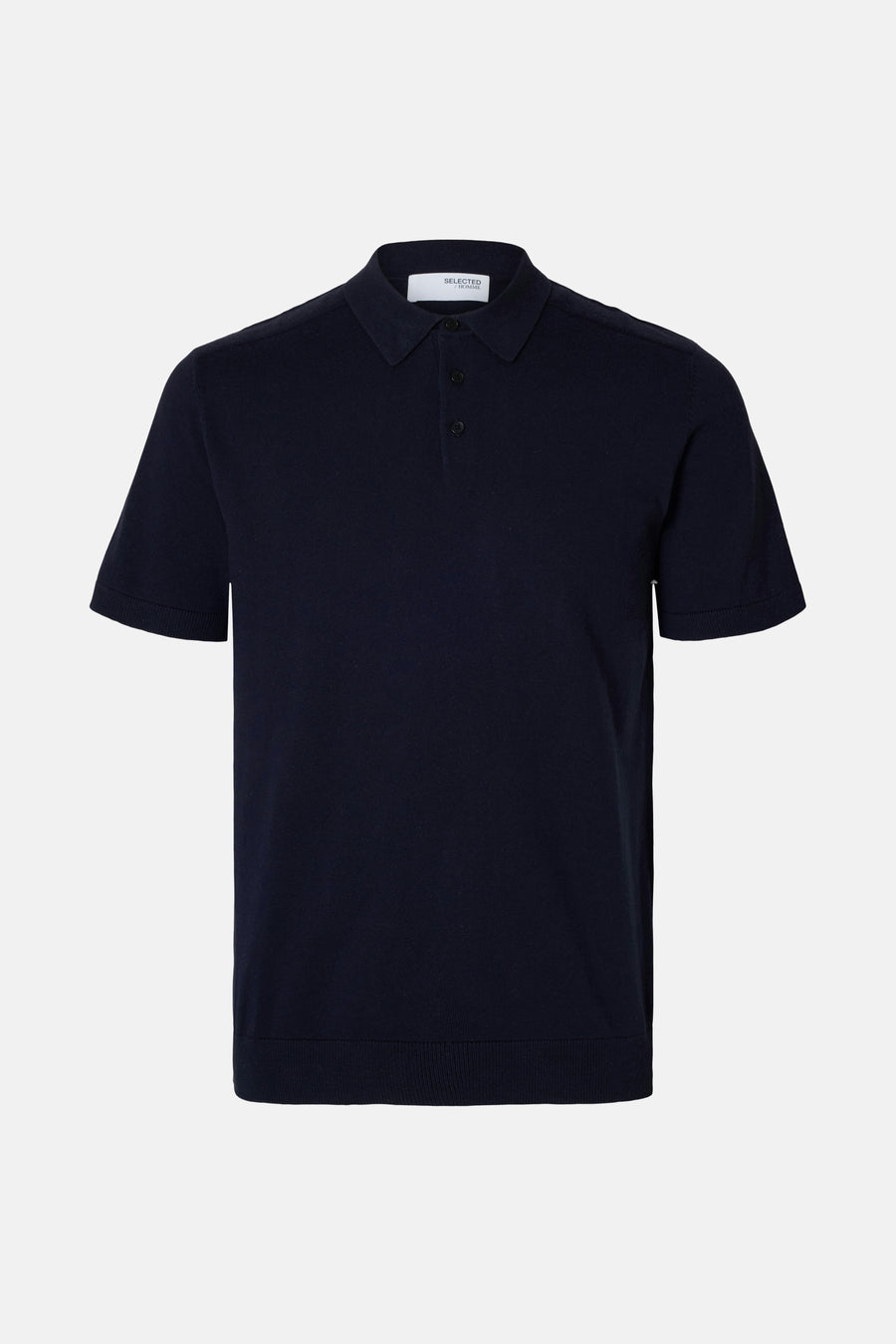 Polo met korte mouwen - blauw - SELECTED