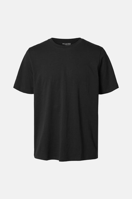 T-shirt (korte mouwen) Zwart - SELECTED