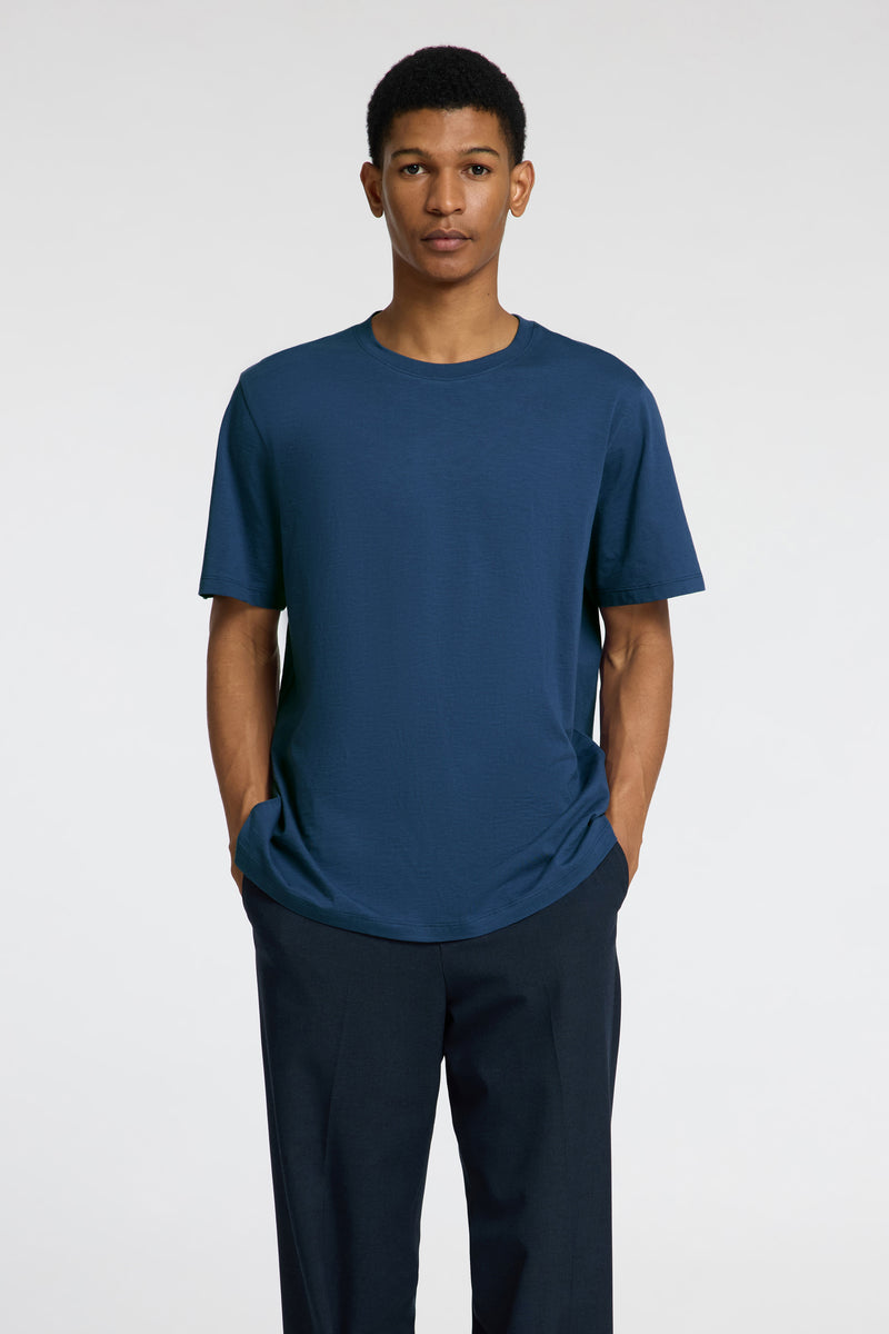 T-shirt (korte mouwen) Blauw - SELECTED