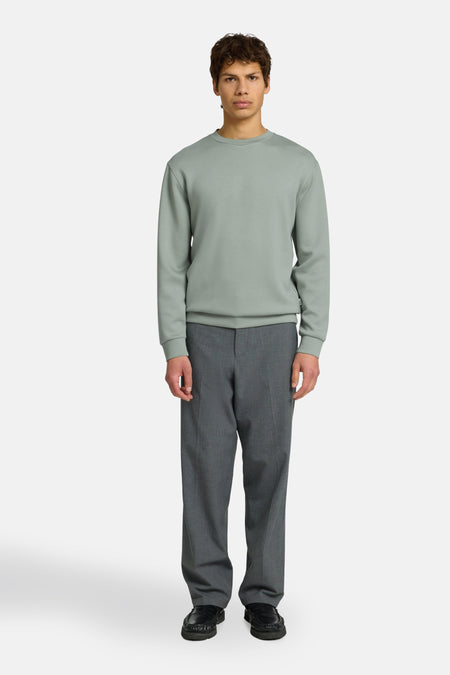Sweater met ronde hals Groen - SELECTED