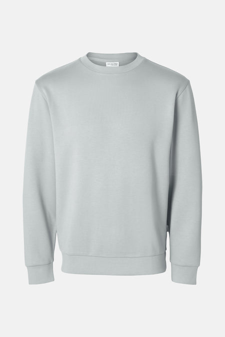 Sweater met ronde hals Grijs - SELECTED
