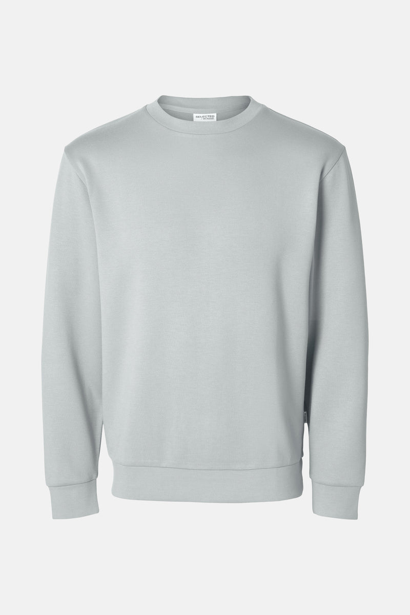 Sweater met ronde hals Grijs - SELECTED
