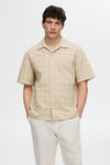 SLHRELAX-JAX SHIRT SS BRODERIE