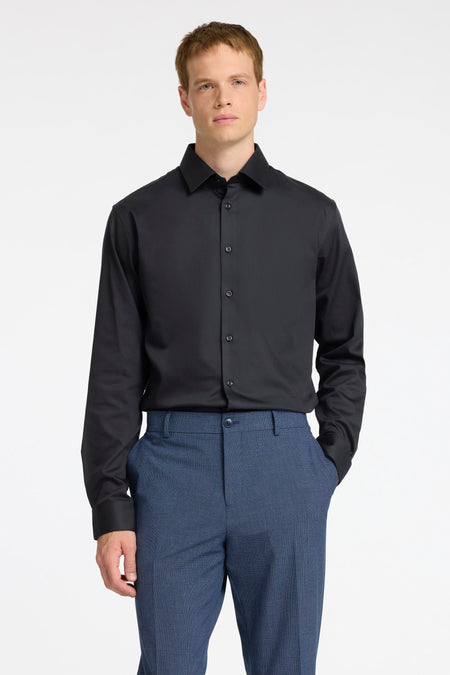 Hemd (lange mouwen) Zwart - SELECTED