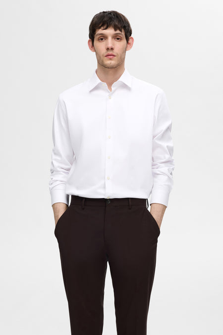 Hemd (lange mouwen) Wit - SELECTED