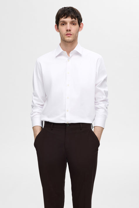 Hemd (lange mouwen) Wit - SELECTED