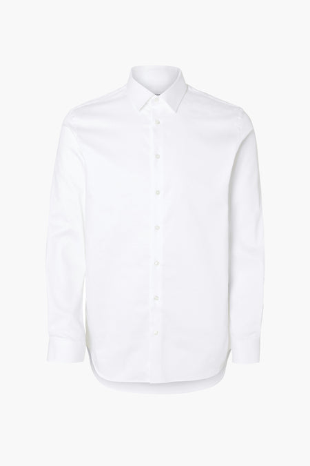 Hemd met lange mouwen - wit