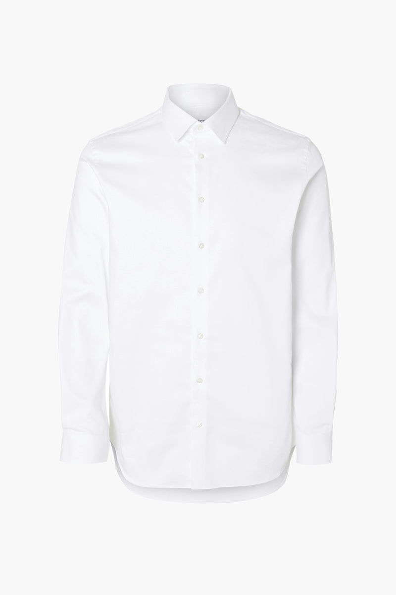 Hemd met lange mouwen - wit
