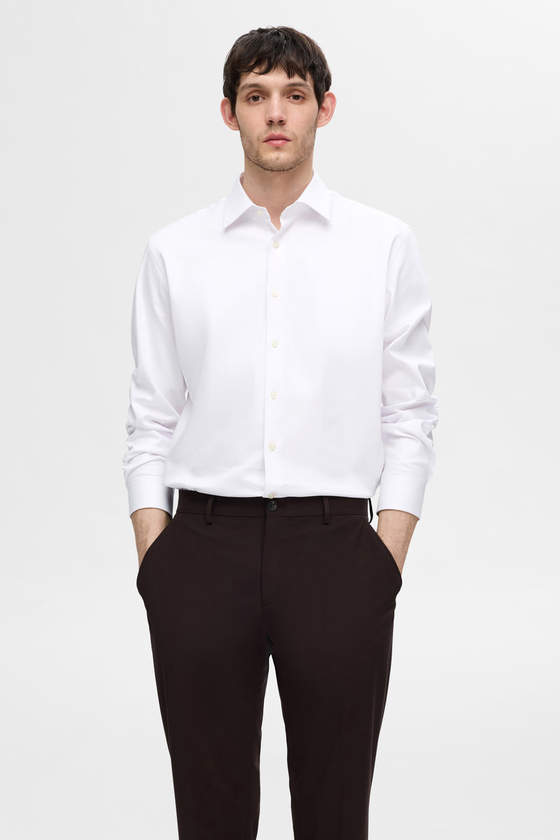 Hemd (lange mouwen) Wit - SELECTED
