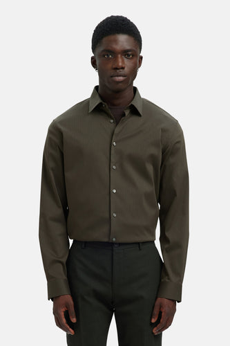 Hemd met lange mouwen - groen - SELECTED