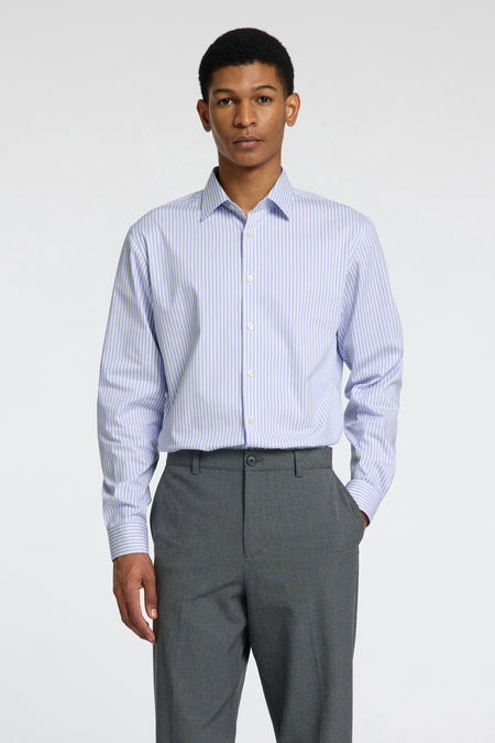 Hemd (lange mouwen) Blauw - SELECTED