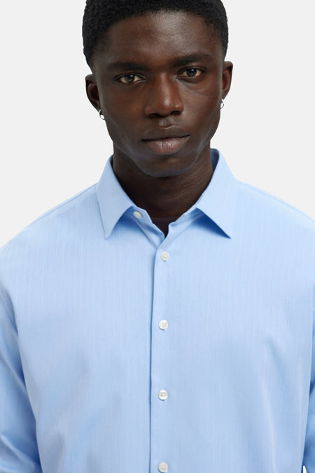 Hemd (lange mouwen) Blauw - SELECTED