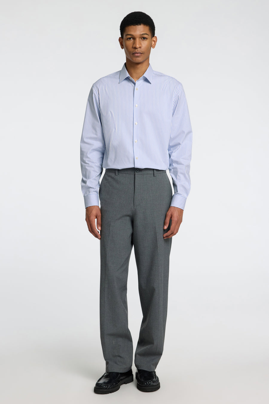 Chemise à manches longues - bleu - SELECTED