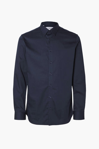 Hemd met lange mouwen - blauw - SELECTED