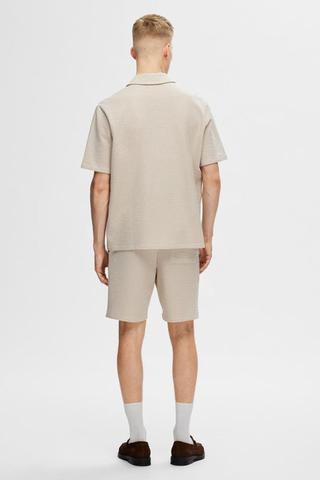 Hemd  (korte mouwen) Beige - SELECTED