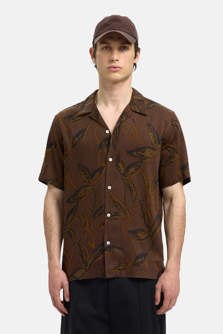 Hemd (korte mouwen) Bruin - SELECTED