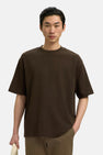 T-shirt (korte mouwen) bruin - SELECTED